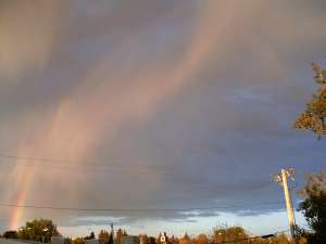 Weather headache - is there a rainbow in the clouds?